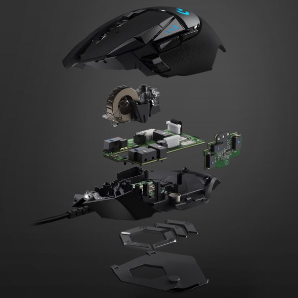 Logitech G G502 HERO Hoogpresterende gamingmuis (910-005471)
