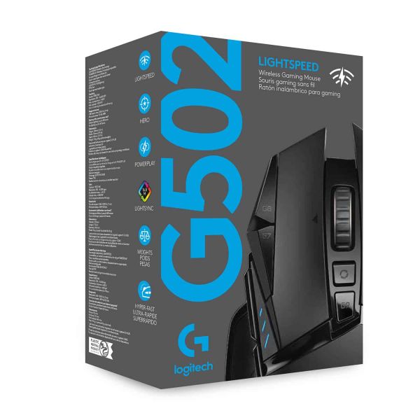 Logitech G G502 LIGHTSPEED draadloze gamingmuis (910-005568)