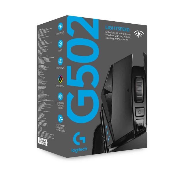Logitech G G502 LIGHTSPEED draadloze gamingmuis (910-005568)