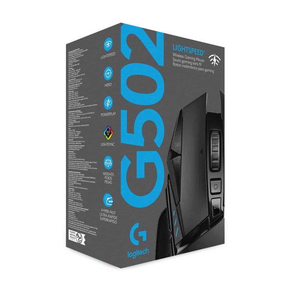 Logitech G G502 LIGHTSPEED draadloze gamingmuis (910-005568)