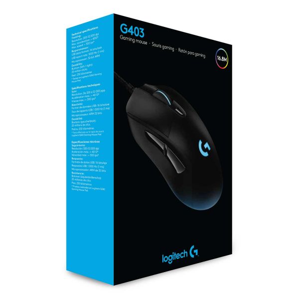 Logitech G G403 HERO Gamingmuis (910-005633)