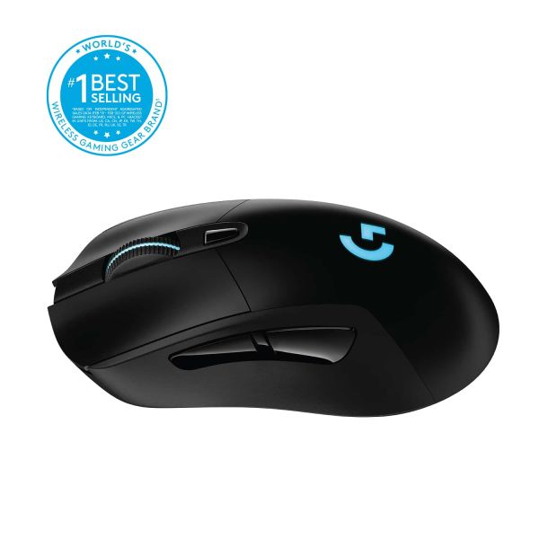 Logitech G G703 LIGHTSPEED Draadloze gamingmuis Met HERO-sensor (910-005641)