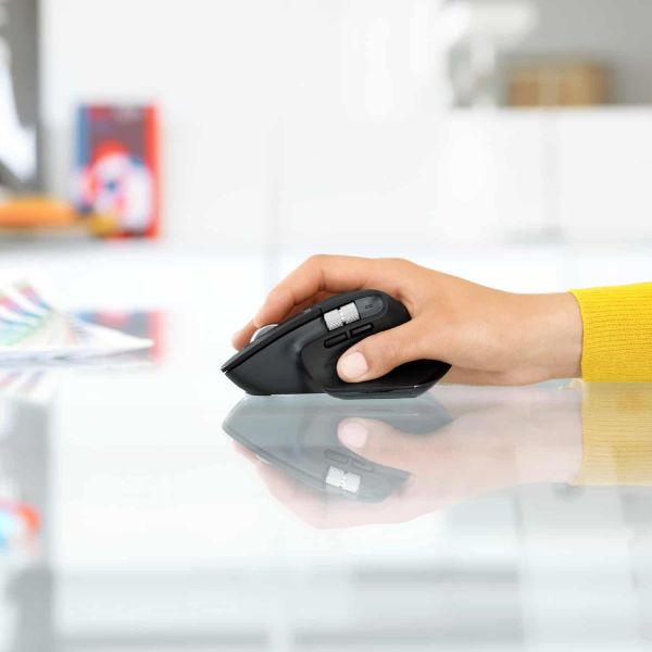 Logitech MX Master 3 muis Rechtshandig RF-draadloos + Bluetooth Laser 4000 DPI (910-005694)