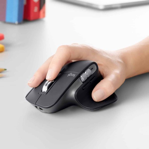 Logitech MX Master 3 muis Rechtshandig RF-draadloos + Bluetooth Laser 4000 DPI (910-005694)