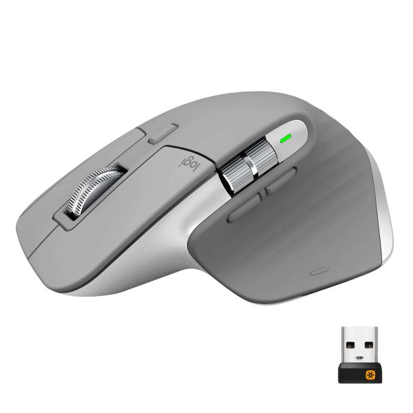 Logitech MX Master 3 muis Rechtshandig RF-draadloos + Bluetooth Laser 4000 DPI (910-005695)