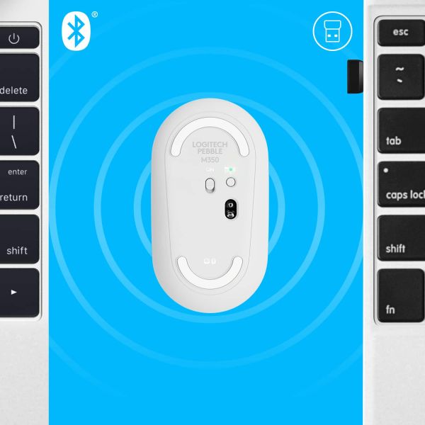 Logitech Pebble M350 Wireless Mouse (910-005716)