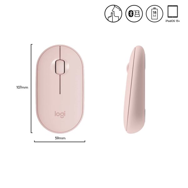 Logitech Pebble M350 Wireless Mouse (910-005717)