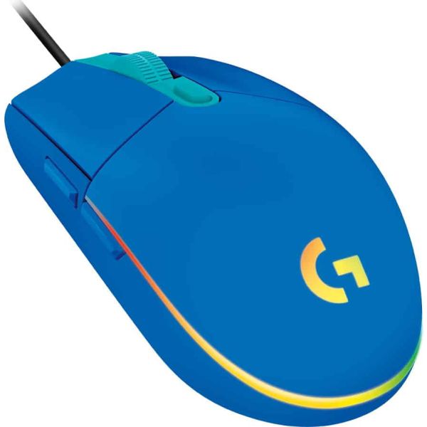 Logitech G G102 Lightsync muis USB Type-A 8000 DPI (910-005801)