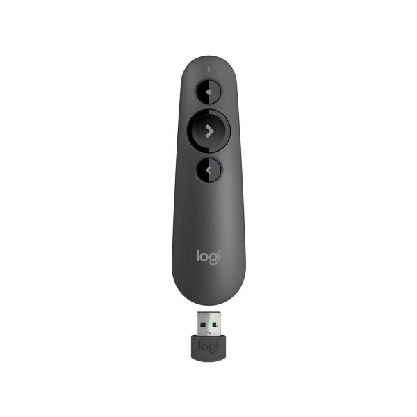Logitech R500 Draadloze presenter Bluetooth/RF Grafiet (910-005843)