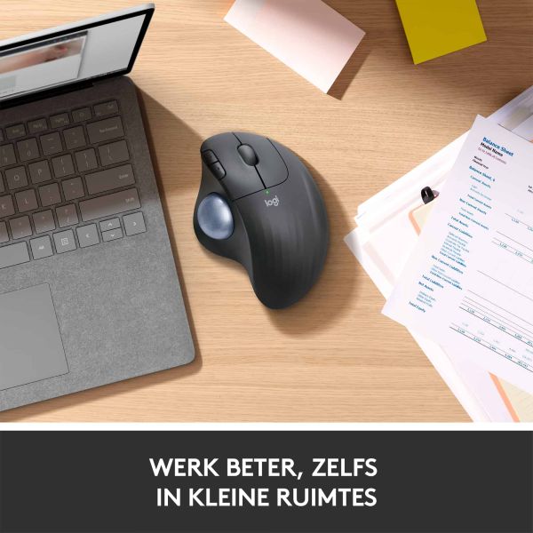 Logitech M575 ERGO Draadloze Trackball Muis (910-005870)