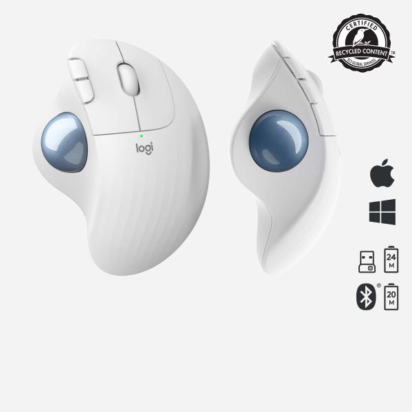 Logitech M575 ERGO Draadloze Trackball Muis (910-005870)