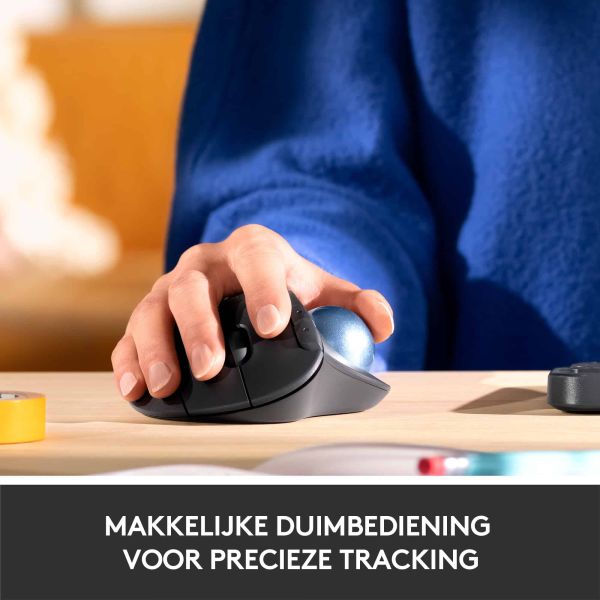 Logitech M575 ERGO Draadloze Trackball Muis (910-005872)