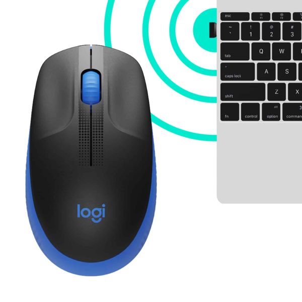 Logitech M190 Full-Size Wireless Mouse (910-005907)