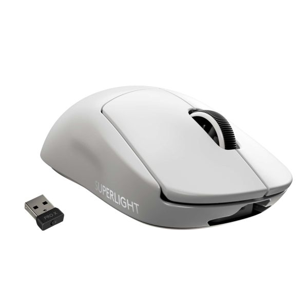 Logitech G Pro X Superlight muis Rechtshandig RF Draadloos 25600 DPI (910-005942)