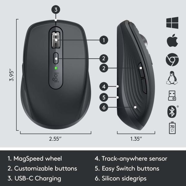 Logitech MX Anywhere 3 Compact Performance (910-005988)