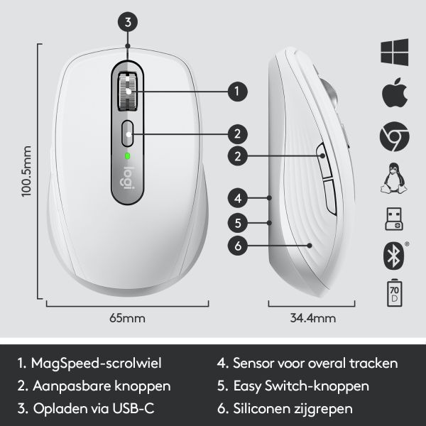 Logitech MX Anywhere 3 Compact Performance (910-005989)