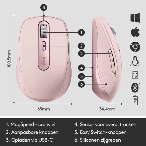 Logitech MX Anywhere 3 Compact Performance (910-005990)