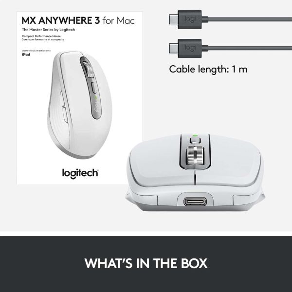 Logitech MX Anywhere 3 voor Mac Compact (910-005991)