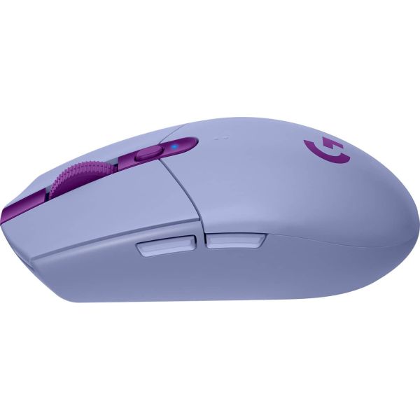 Logitech G G305 muis Rechtshandig RF-draadloos + Bluetooth Optisch 12000 DPI (910-006023)