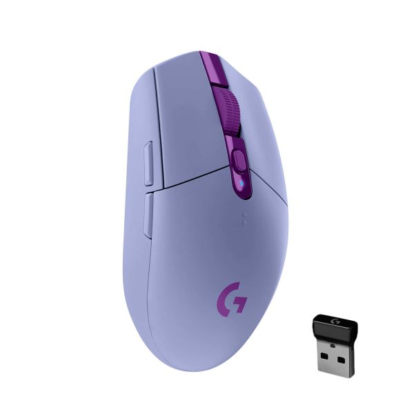 Logitech G G305 muis Rechtshandig RF-draadloos + Bluetooth Optisch 12000 DPI (910-006023)