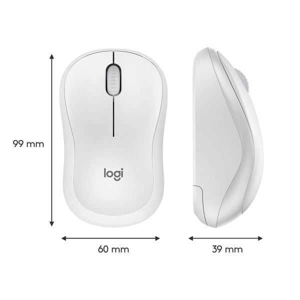 Logitech M220 muis Ambidextrous RF Draadloos Optisch 1000 DPI (910-006128)