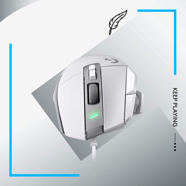 Logitech G G502 X muis Rechtshandig USB Type-A Optisch 25600 DPI (910-006146)