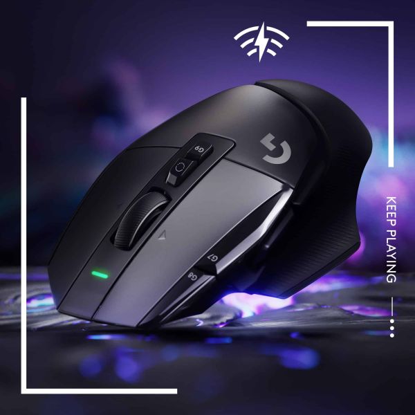 Logitech G G502 X Lightspeed muis Rechtshandig RF Draadloos Optisch 25600 DPI (910-006180)