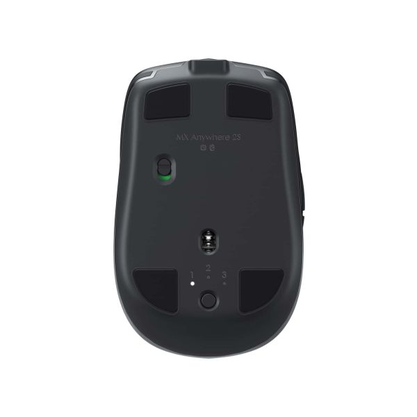 Logitech MX Anywhere 2S muis Rechtshandig RF-draadloos + Bluetooth Laser 4000 DPI (910-006211)