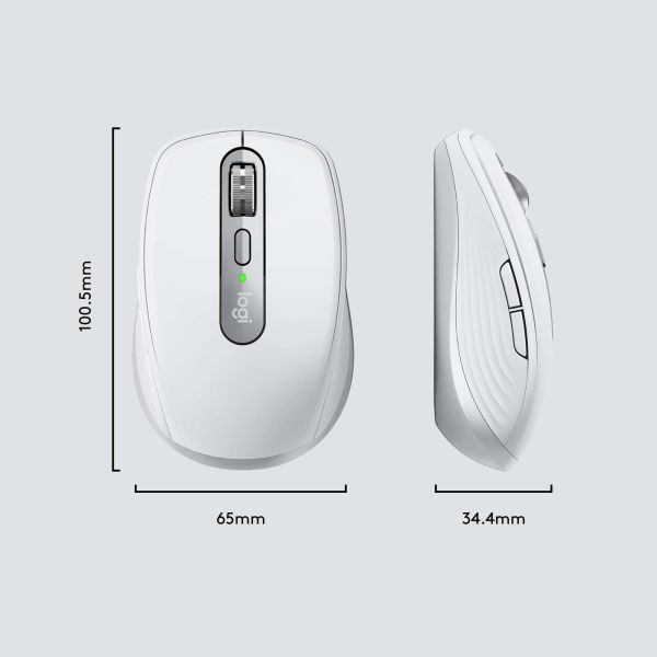 Logitech Anywhere 3 for Business muis Rechtshandig Bluetooth Laser 4000 DPI (910-006216)