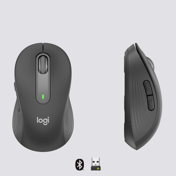 Logitech Signature M650 for Business muis Rechtshandig RF-draadloos + Bluetooth Optisch 4000 DPI (910-006274)