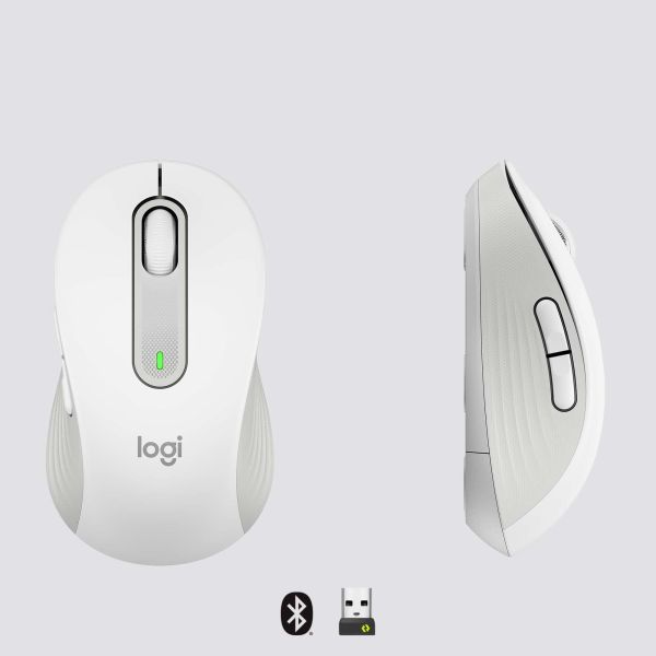 Logitech Signature M650 for Business muis Rechtshandig RF-draadloos + Bluetooth Optisch 4000 DPI (910-006275)