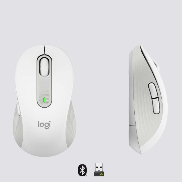 Logitech Signature M650 for Business muis Kantoor Rechtshandig RF-draadloos + Bluetooth Optisch 4000 DPI (910-006349)