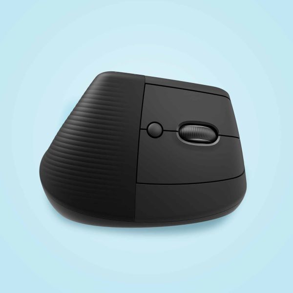 Logitech Lift muis Rechtshandig RF-draadloos + Bluetooth Optisch 4000 DPI (910-006473)