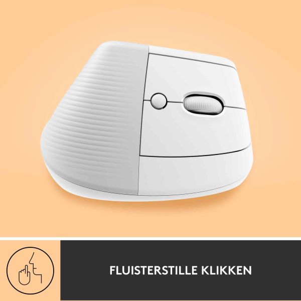 Logitech Lift muis Rechtshandig RF-draadloos + Bluetooth Optisch 4000 DPI (910-006475)