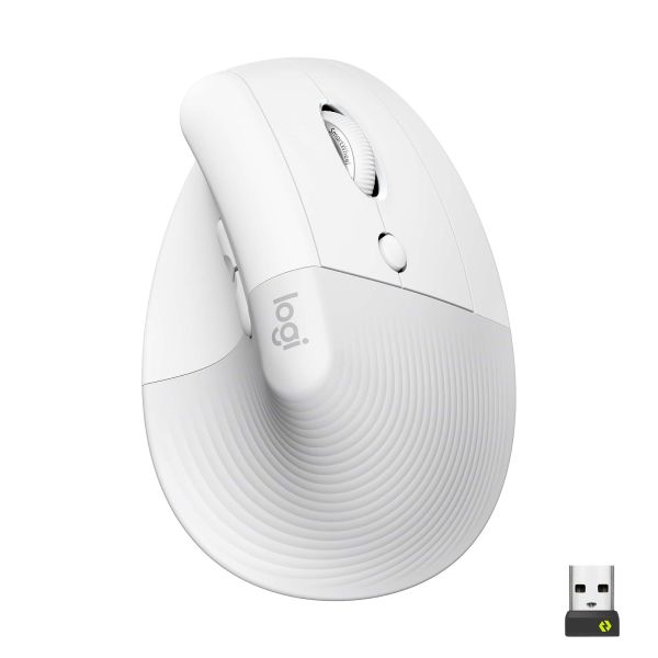 Logitech Lift muis Rechtshandig RF-draadloos + Bluetooth Optisch 4000 DPI (910-006475)