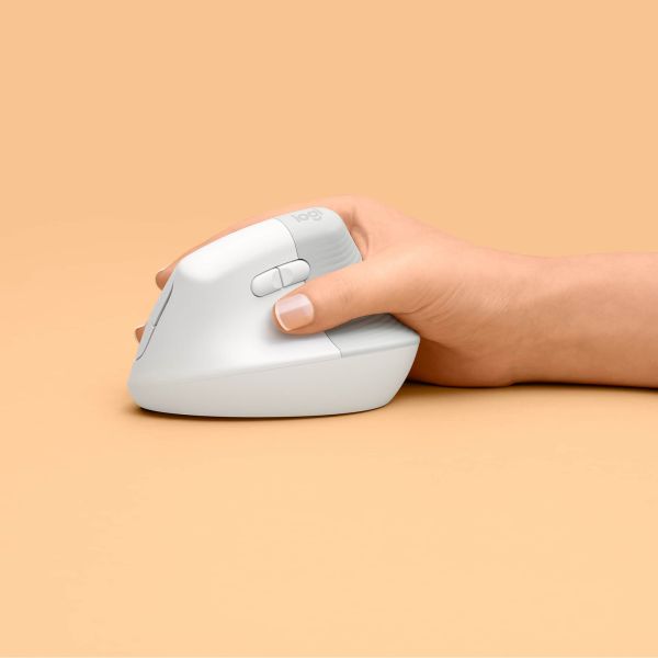 Logitech Lift muis Rechtshandig RF-draadloos + Bluetooth Optisch 4000 DPI (910-006475)