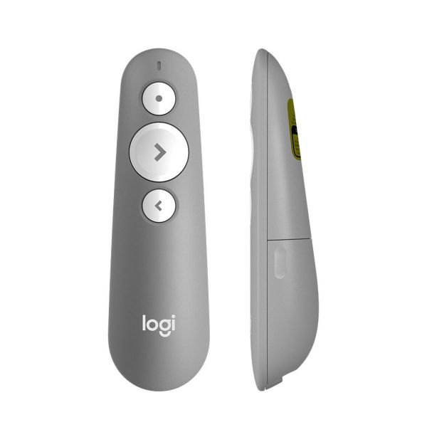 Logitech R500 Draadloze presenter Bluetooth/RF Grijs (910-006520)