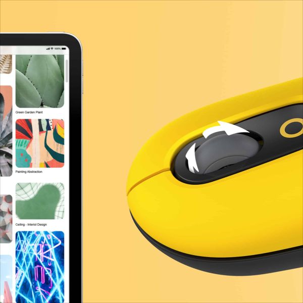 Logitech POP Mouse muis Ambidextrous RF-draadloos + Bluetooth Optisch 4000 DPI (910-006546)