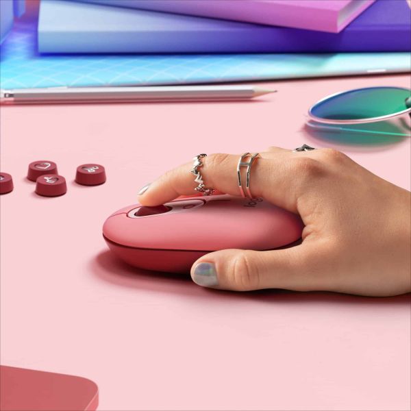 Logitech POP Mouse muis Ambidextrous RF-draadloos + Bluetooth Optisch 4000 DPI (910-006548)