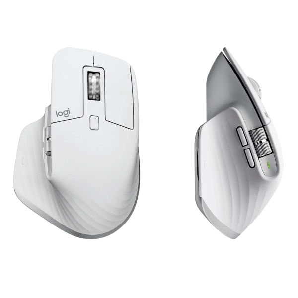 Logitech MX Master 3S muis Rechtshandig RF-draadloos + Bluetooth Laser 8000 DPI (910-006560)