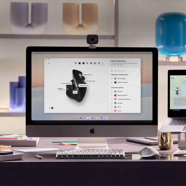 Logitech MX Master 3S for Mac muis Rechtshandig Bluetooth Laser 8000 DPI (910-006571)