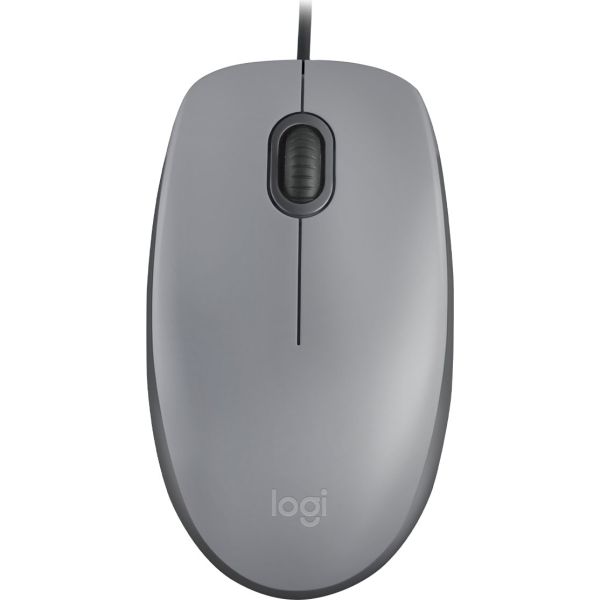 Logitech M110 muis Ambidextrous USB Type-A Optisch 1000 DPI (910-006760)