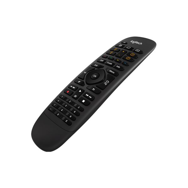 Logitech Harmony® Companion afstandsbediening IR-draadloos/wifi Audio, Kabel, DVR, Game console, Home cinema-systeem, PC, Smartphone, TV, Tablet Drukknopen (915-000240)