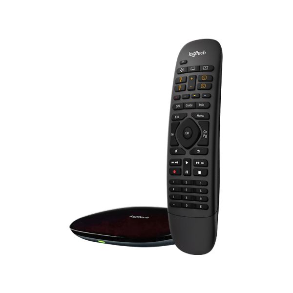Logitech Harmony® Companion afstandsbediening IR-draadloos/wifi Audio, Kabel, DVR, Game console, Home cinema-systeem, PC, Smartphone, TV, Tablet Drukknopen (915-000240)