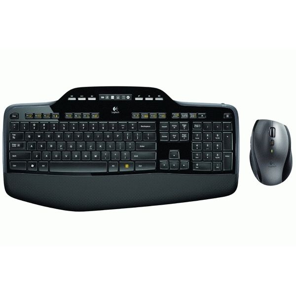 Logitech MK710 Performance toetsenbord Inclusief muis RF Draadloos QWERTY Engels Zwart (920-002440)
