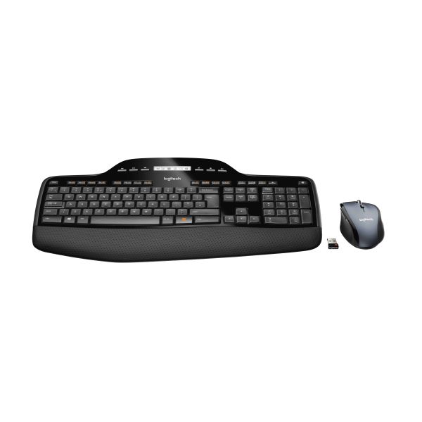 Logitech MK710 Performance toetsenbord Inclusief muis RF Draadloos QWERTY Scandinavisch Zwart (920-002443)