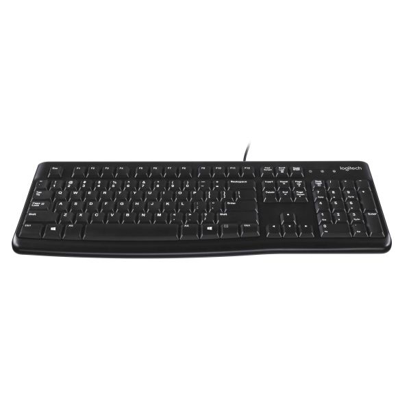 Logitech Keyboard K120 for Business toetsenbord USB QWERTY US International Zwart (920-002479) Logitech Keyboard K120 for Business toetsenbord USB QWERTY US International Zwart (920-002479)