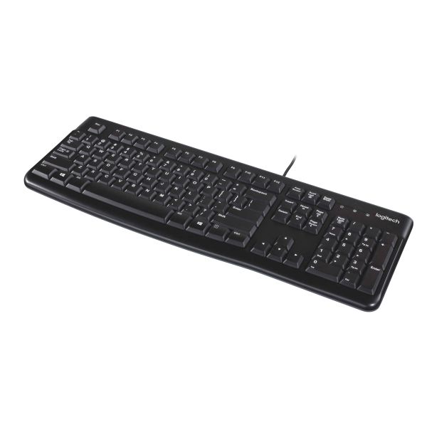 Logitech Keyboard K120 for Business toetsenbord USB QWERTY US International Zwart (920-002479)