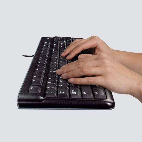 Logitech Keyboard K120 Comfortabel en stil typen (920-002482)
