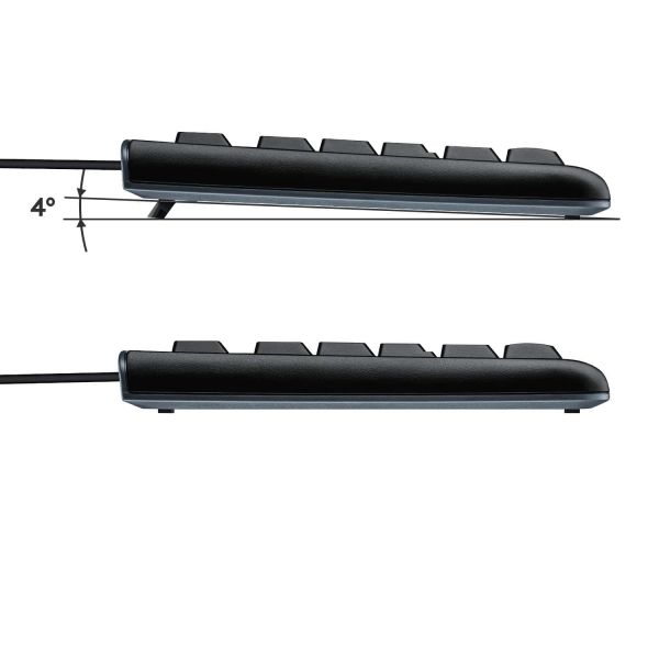 Logitech Keyboard K120 Comfortabel en stil typen (920-002482)